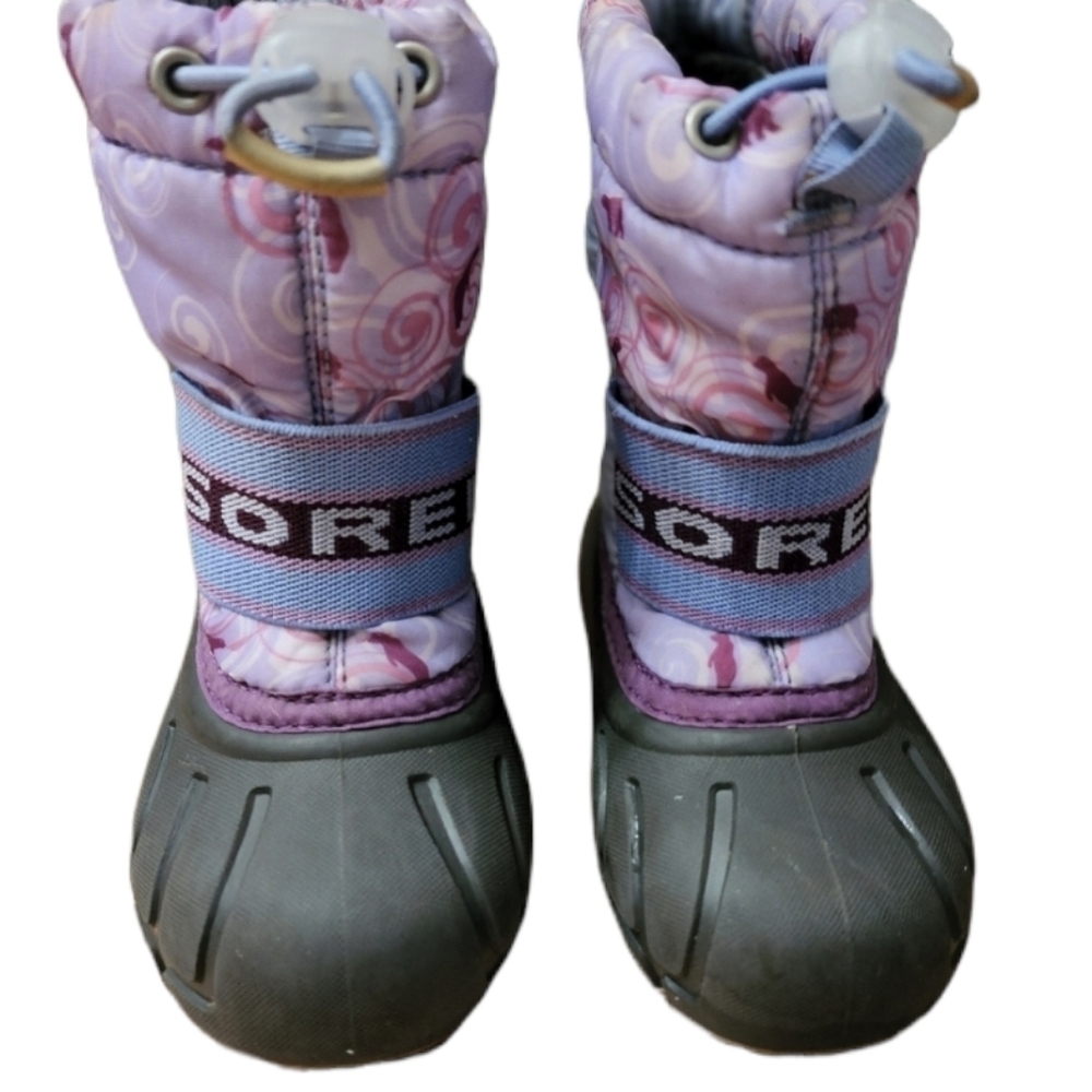 Sorel Boots Purple Pink Blue Size 8 Toddler Kids‎